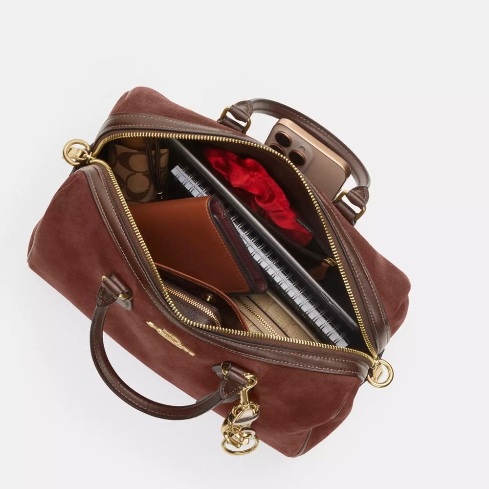 NWT!COACH Rowan Large Satchel Bag(COACH CCC79)Low inventory - Picture 8 of 11